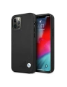 Case BMW BMHCP12MRCDPK Apple iPhone 12/12 Pro schwarz/black hardcase Leder Deboss