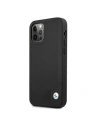Kup Case BMW BMHCP12MRCDPK Apple iPhone 12/12 Pro schwarz/black hardcase Leder Deboss - BMW071BLK - {ean13} - Sklep Home Screen