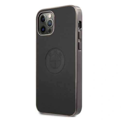 Kup Case BMW BMHCP12MREELK Apple iPhone 12/12 Pro schwarz/hardcase Leder geprägt - BMW072BLK - {ean13} - Sklep Home Screen