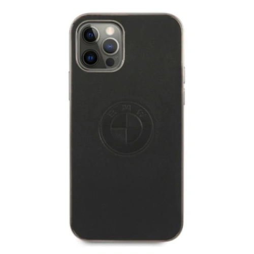 Kup Case BMW BMHCP12MREELK Apple iPhone 12/12 Pro schwarz/hardcase Leder geprägt - BMW072BLK - {ean13} - Sklep Home Screen