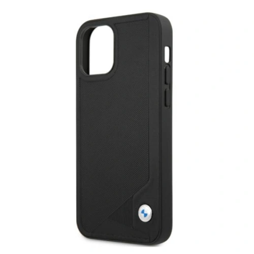 Kup Case BMW BMHCP12MRCDPK Apple iPhone 12/12 Pro schwarz/black hardcase Leder Deboss - BMW071BLK - {ean13} - Sklep Home Screen