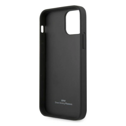 Kup Case BMW BMHCP12MRCDPK Apple iPhone 12/12 Pro schwarz/black hardcase Leder Deboss - BMW071BLK - {ean13} - Sklep Home Screen
