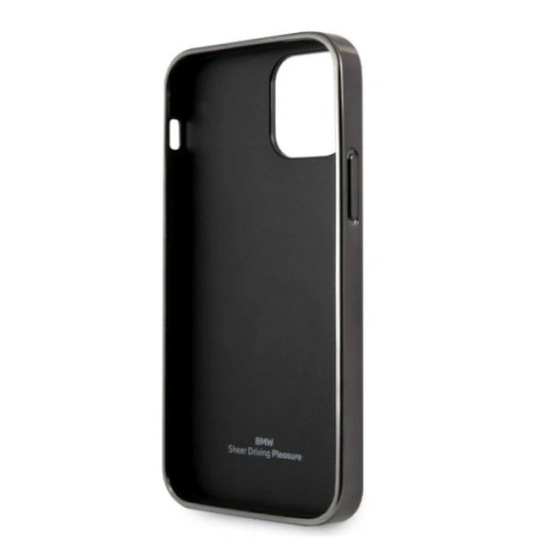 Kup Case BMW BMHCP12MREELK Apple iPhone 12/12 Pro schwarz/hardcase Leder geprägt - BMW072BLK - {ean13} - Sklep Home Screen
