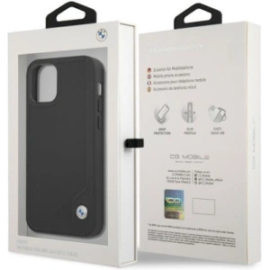 Kup Etui BMW BMHCP12MRCDPK Apple iPhone 12/12 Pro fekete/black hardcase bőr debosszált - BMW071BLK - {ean13} - Sklep Home Screen