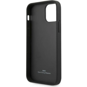BMW BMHCP12MRSPPR Apple iPhone 12/12 Pro red hardcase Leather Curve Perforate