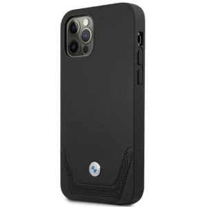 Kup Etui BMW BMHCP12MRSWPK Apple iPhone 12/12 Pro fekete/black hardcase Bőr perforált - BMW077BLK - {ean13} - Sklep Home Screen