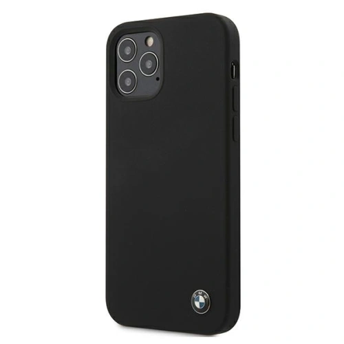 Kup Case BMW BMHCP12MSILBK Apple iPhone 12/12 Pro schwarz/black Hardcase Silikon Signature - BMW078BLK - {ean13} - Sklep Home Screen