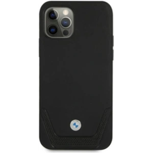 Kup Etui BMW BMHCP12MRSWPK Apple iPhone 12/12 Pro fekete/black hardcase Bőr perforált - BMW077BLK - {ean13} - Sklep Home Screen