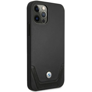 Kup Etui BMW BMHCP12MRSWPK Apple iPhone 12/12 Pro fekete/black hardcase Bőr perforált - BMW077BLK - {ean13} - Sklep Home Screen