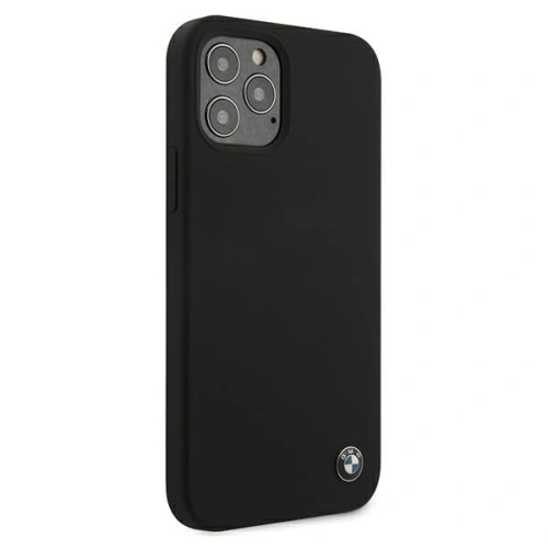 Kup Case BMW BMHCP12MSILBK Apple iPhone 12/12 Pro schwarz/black Hardcase Silikon Signature - BMW078BLK - {ean13} - Sklep Home Screen