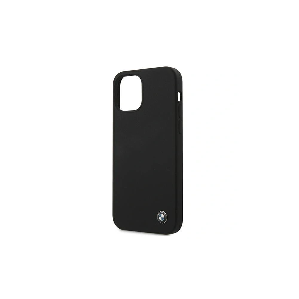 Etui BMW BMHCP12MSILBK Apple iPhone 12/12 Pro czarny/black hardcase Silicone Signature