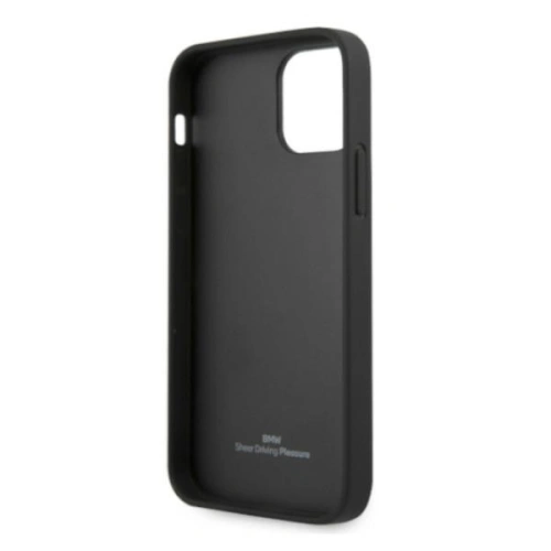 Kup Case BMW BMHCP12MRSWPK Apple iPhone 12/12 Pro schwarz/black hardcase Leder Perforiert - BMW077BLK - {ean13} - Sklep Home Screen