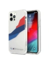 Etui BMW BMHCP12MSKTGT Apple iPhone 12/12 Pro carcasă transparentă din plastic Motorsport Tricolor