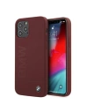 Etui BMW BMHCP12MSLBLRE Apple iPhone 12/12 Pro piros/red hardcase Silicone Signature Logo
