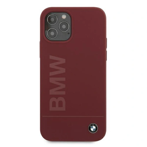 Kup Etui BMW BMHCP12MSLBLRE Apple iPhone 12/12 Pro roșu/red hardcase Silicon Signature Logo - BMW080RED - {ean13} - Sklep Home Screen