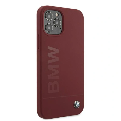 Kup Etui BMW BMHCP12MSLBLRE Apple iPhone 12/12 Pro roșu/red hardcase Silicon Signature Logo - BMW080RED - {ean13} - Sklep Home Screen