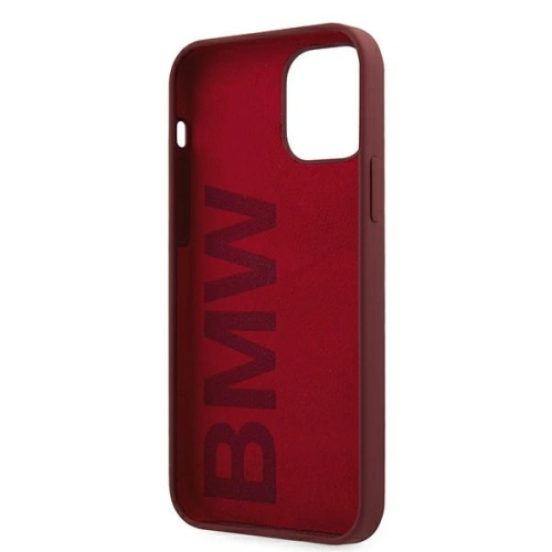 Kup Etui BMW BMHCP12MSLBLRE Apple iPhone 12/12 Pro roșu/red hardcase Silicon Signature Logo - BMW080RED - {ean13} - Sklep Home Screen