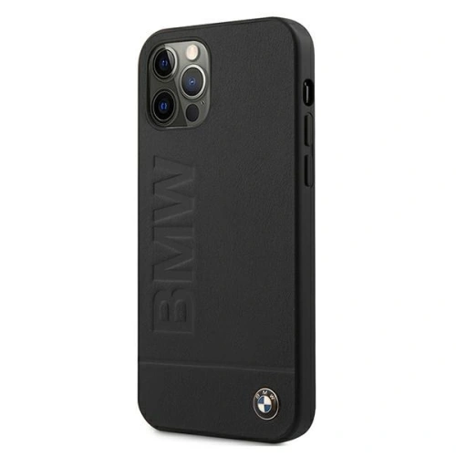 Kup Etui BMW BMHCP12MSLLBK Apple iPhone 12/12 Pro fekete/hardcase Signature Logo Imprint - BMW081BLK - {ean13} - Sklep Home Screen
