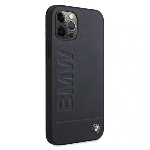 Kup Case BMW BMHCP12MSLLNA Apple iPhone 12/12 Pro navy hartschale Signature Logo Imprint - BMW082NAV - {ean13} - Sklep Home Screen