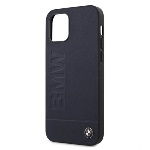 Kup Etui BMW BMHCP12MSLLNA Apple iPhone 12/12 Pro sötétkék/navy kemény tok Signature Logo Imprint - BMW082NAV - {ean13} - Sklep Home Screen