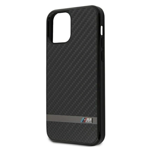 Kup Etui BMW BMHCP12SASCFBK Apple iPhone 12 mini negru/black hardcase M Collection Carbon - BMW085BLK - {ean13} - Sklep Home Screen