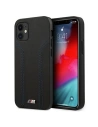 Etui BMW BMHCP12SDLBK Apple iPhone 12 mini negru/black hardcase M Collection Blue Lines