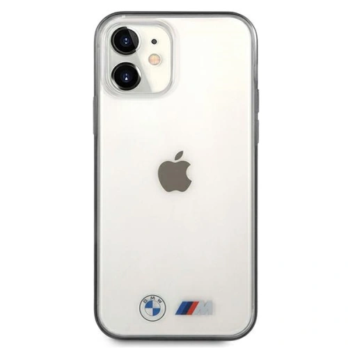 Kup Etui BMW BMHCP12SMBTOK Apple iPhone 12 mini transparentní tvrdý obal Sandblast - BMW088CL - {ean13} - Sklep Home Screen