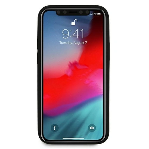 Buy BMW BMHCP12SDLBK Apple iPhone 12 mini black hardcase M Collection Blue Lines - BMW087BLK - {ean13} - Home Screen Store Europe