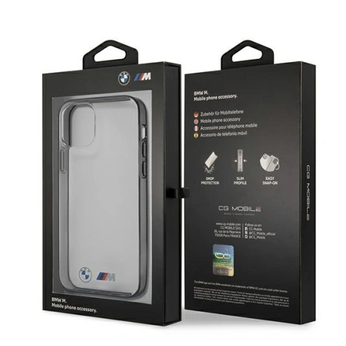 Kup Etui BMW BMHCP12SMBTOK Apple iPhone 12 mini transparent hardcase Sandblast - BMW088CL - {ean13} - Sklep Home Screen