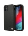 Etui BMW BMHCP12SMHOLBK Apple iPhone 12 mini negru/black hardcase M Collection Smooth PU