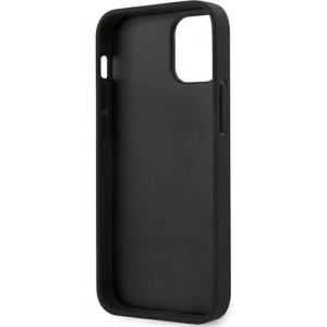 Buy BMW BMHCP12SMHOLBK Apple iPhone 12 mini black hardcase M Collection Smooth PU - BMW090BLK - {ean13} - Home Screen Store Europe
