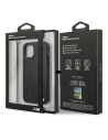 Kup Etui BMW BMHCP12SMCARBK Apple iPhone 12 mini negru/black hardcase M Collection PU Carbon Stripe - BMW089BLK - {ean13} - Sklep Home Screen
