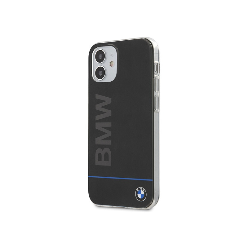 Buy BMW BMHCP12SPCUBBK Apple iPhone 12 mini black hardcase Signature Printed Logo - 3700740486528 - BMW093BLK - Homescreen.pl