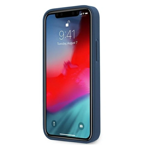 Kup Case BMW BMHCP12SMSILNA Apple iPhone 12 mini blau/blue hardcase Silikon M Collection - BMW092BLU - {ean13} - Sklep Home Screen
