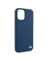 Kup Etui BMW BMHCP12SMSILNA Apple iPhone 12 mini albastru/blue hardcase Silicon M Collection - BMW092BLU - {ean13} - Sklep Home Screen