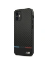 Kup Case BMW BMHCP12SPUCARTCBK Apple iPhone 12 mini schwarz/hardcase M Collection PU Carbon Stripe - BMW094BLK - {ean13} - Sklep Home Screen