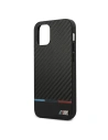 Kup Case BMW BMHCP12SPUCARTCBK Apple iPhone 12 mini schwarz/hardcase M Collection PU Carbon Stripe - BMW094BLK - {ean13} - Sklep Home Screen