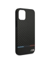 Kup Etui BMW BMHCP12SPUCARTCBK Apple iPhone 12 mini negru/black hardcase M Collection PU Carbon Stripe - BMW094BLK - {ean13} - Sklep Home Screen