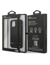 Kup Case BMW BMHCP12SPUCARTCBK Apple iPhone 12 mini schwarz/hardcase M Collection PU Carbon Stripe - BMW094BLK - {ean13} - Sklep Home Screen