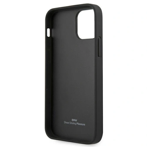 Kup Case BMW BMHCP12SRSPPK Apple iPhone 12 mini schwarz/schwarz Hardcase Leder Curve Perforate - BMW096BLK - {ean13} - Sklep Home Screen