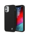 Kup Etui BMW BMHCP12SSILBK Apple iPhone 12 mini negru/black hardcase Silicone Signature - BMW097BLK - {ean13} - Sklep Home Screen