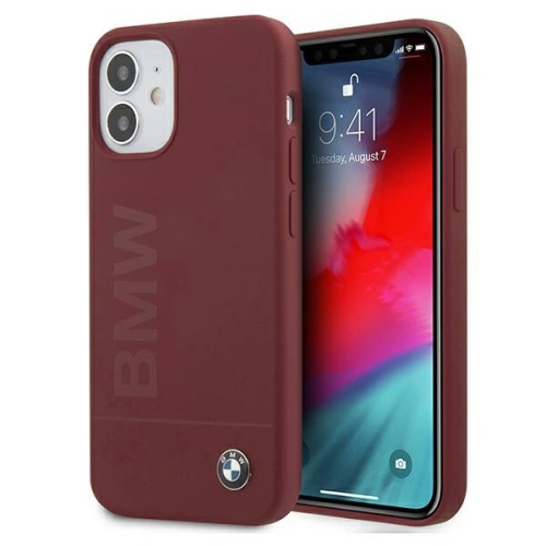 Kup Etui BMW BMHCP12SSLBLRE Apple iPhone 12 mini piros/red hardcase Silicone Signature Logo - BMW098RED - {ean13} - Sklep Home Screen