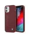 Etui BMW BMHCP12SSLBLRE Apple iPhone 12 mini piros/red hardcase Silicone Signature Logo