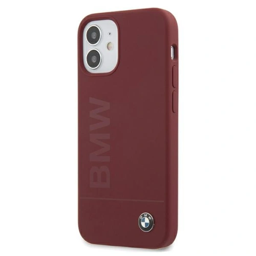 Kup Etui BMW BMHCP12SSLBLRE Apple iPhone 12 mini piros/red hardcase Silicone Signature Logo - BMW098RED - {ean13} - Sklep Home Screen