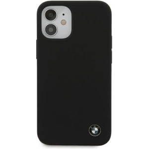 Kup Etui BMW BMHCP12SSILBK Apple iPhone 12 mini czarny/black hardcase Silicone Signature - BMW097BLK - {ean13} - Sklep Home Screen