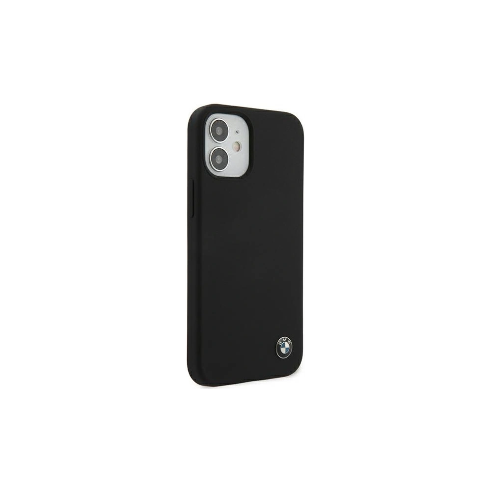 Etui BMW BMHCP12SSILBK Apple iPhone 12 mini czarny/black hardcase Silicone Signature