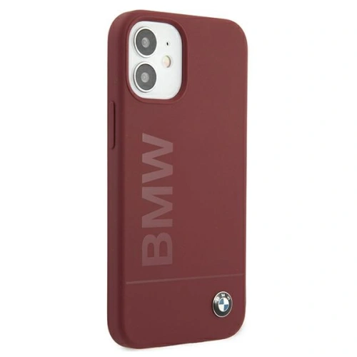 Kup Etui BMW BMHCP12SSLBLRE Apple iPhone 12 mini piros/red hardcase Silicone Signature Logo - BMW098RED - {ean13} - Sklep Home Screen