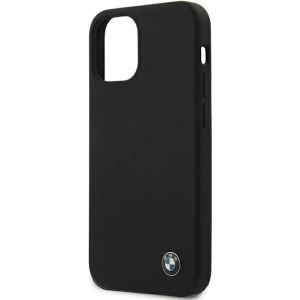 Kup Etui BMW BMHCP12SSILBK Apple iPhone 12 mini czarny/black hardcase Silicone Signature - BMW097BLK - {ean13} - Sklep Home Screen