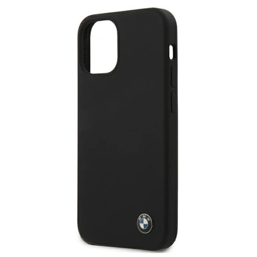 Kup Etui BMW BMHCP12SSILBK Apple iPhone 12 mini černý/black hardcase Silicone Signature - BMW097BLK - {ean13} - Sklep Home Screen