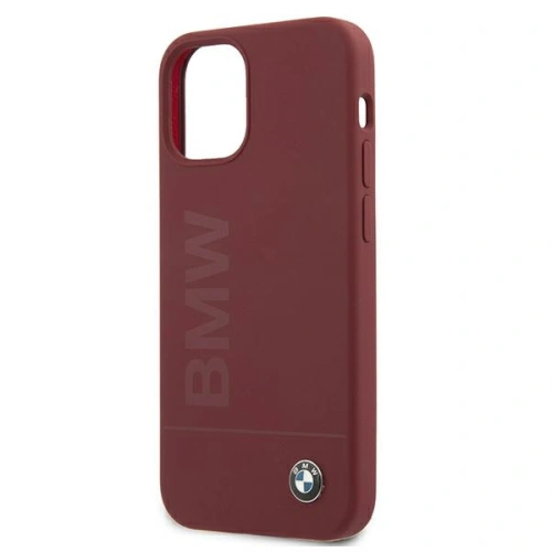 Kup Etui BMW BMHCP12SSLBLRE Apple iPhone 12 mini piros/red hardcase Silicone Signature Logo - BMW098RED - {ean13} - Sklep Home Screen